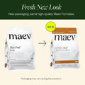 Maev Human-Grade Fresh-Frozen Beef Dog Food, Hip & Joint Formula | High-Protein, Grain-Free, Whole Ingredient Raw Food for Dogs | Complete & Balanced Meal or Topper | Made in USA | 5 lb