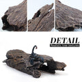 Fish Tank Decorations - Large Aquarium Decorations Air Bubbler Tree Fish House for Betta Hideout Caves Buddha Decor Temp