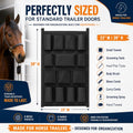 Abbylike Horse Trailer Organizer & Grooming Bag, Door Caddy