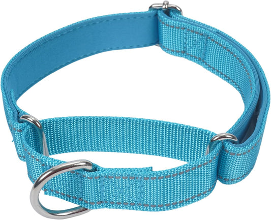 SGODA Martingale Dog Collar, Blue, M