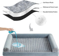 BFPETHOME Orthopedic Washable Dog Beds Large Sized Senior Dog for Comfy Sleeping with Removable Cover, Waterproof Big Soft Pet Couch Bed for Dogs Rerlax
