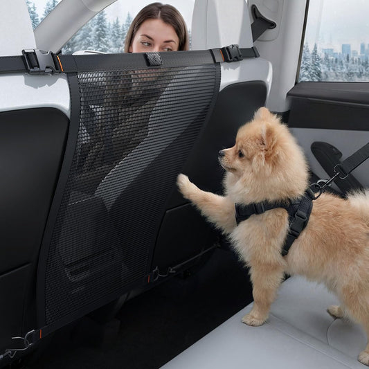 Spigen Micro Nylon Mesh Dog Barrier Secure Small & Medium Pet Divider