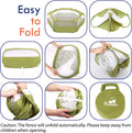 Pawaboo Small Animal Playpen with Zippered Cover,Green