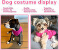 Pink Cotton Dog Shirt with 'Little Miss Princess' Print, Soft & Breathable Pet Apparel for Small to Large Dogs, All-Season Sleeveless Vest, Cute and Comfortable Dog Outfit.Pink Crown XS