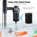 bedee Aquarium Vacuum Gravel Cleaner, 24W Electric Fish Tank Cleaner Vacuum, 6 in 1 Multifunctional Aquarium Cleaner for
