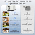 Automatic Dog Ball Launcher, Auto & Manual Dual Mode Dog Ball Thrower, Interactive Dog Toy for Boredom & Brain Stimulati