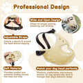 BARKLESS Frenchie Muzzle for Biting, Breathable Short Snout Dog Muzzle