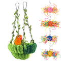 KATUMO Bird Nest, Conure Breeding Bed Parrotlet Snuggle Nest Lovebird Bed Bird Swing Bed for Small Birds, Size Small