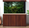Forest Aquarium Background Dense Woods Moss Natural Landscape Reptile Tank Background Lush Green Tropical Rainforest Jun