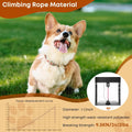 Long Dog Leash for Dog Training 16FT/20FT/30FT/50FT/100FT, Lockable Hook Reflective Leash, Heavy Duty Dogs Lead Tie Out 