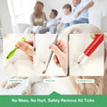 Tick Removal Tool Kit for Humans, Dogs & Cats, 13-in-1 Stainless Steel Tick Remover with Tweezers, Comb & Magnifying Gla