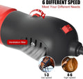 Horse Clippers,600W Professional Electric Horse Grooming Kit, Shaving Equine Clippers for Horses Goat Cattle Large Thick