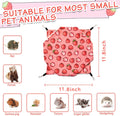 LEFTSTARER Rat Ferret Hammock Toy and Cage Accessories for Guinea Pig Hamster Rat Sugar Glider Ferret Parrot to Hide Sle