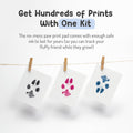 Pet Paw Print Impression Kit | Dog Ink Paw Print Kit | Pet Paw Print Kit | an Easy to Use Paw Print Stamp Pad for Dogs |