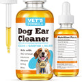 MNQAXZ Dog Ear Cleaner and Infection Treatment,Natural Ear Drops for Dogs, Gentle Relief for Itching, Irritation, Wax Build-Up & Infections,Safe Ear Cleaning Solution for All Breeds & Ages
