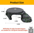 Reptile Basking Platform Gecko Hide Juvenile Beared Dragon Tank Accessories