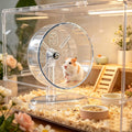 Hamster Wheel,Super Silent Hamster Exercise Wheels,Silent Wheel,Hamster Wheels,Adjustable Stand Hamsters Exercise Wheels