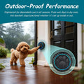 Halo Paw Smart Dog Door Bell–BK Dog Bells to Go Outside (2 Bells & 1 Chime)