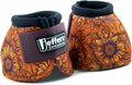 Jeffers Equine No Turn Bell Boots for Horses, Pair, Medium | Bloomin Toolin