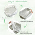 Tfwadmx 20 PCS Disposable Bird Cage Liner Bags 34'' x 22'' Plastic Parakeet Cage Tray Liners Oversized Plastic Tray Covers for Birdcage Parrots Cockatiels