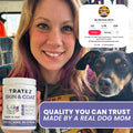 Skin & Coat Supplement for Dogs - Omega 3 6 9 Fish Oil & Vitamin E Soft Chews - Dog Itch Relief, Anti-Shedding & Shiny C