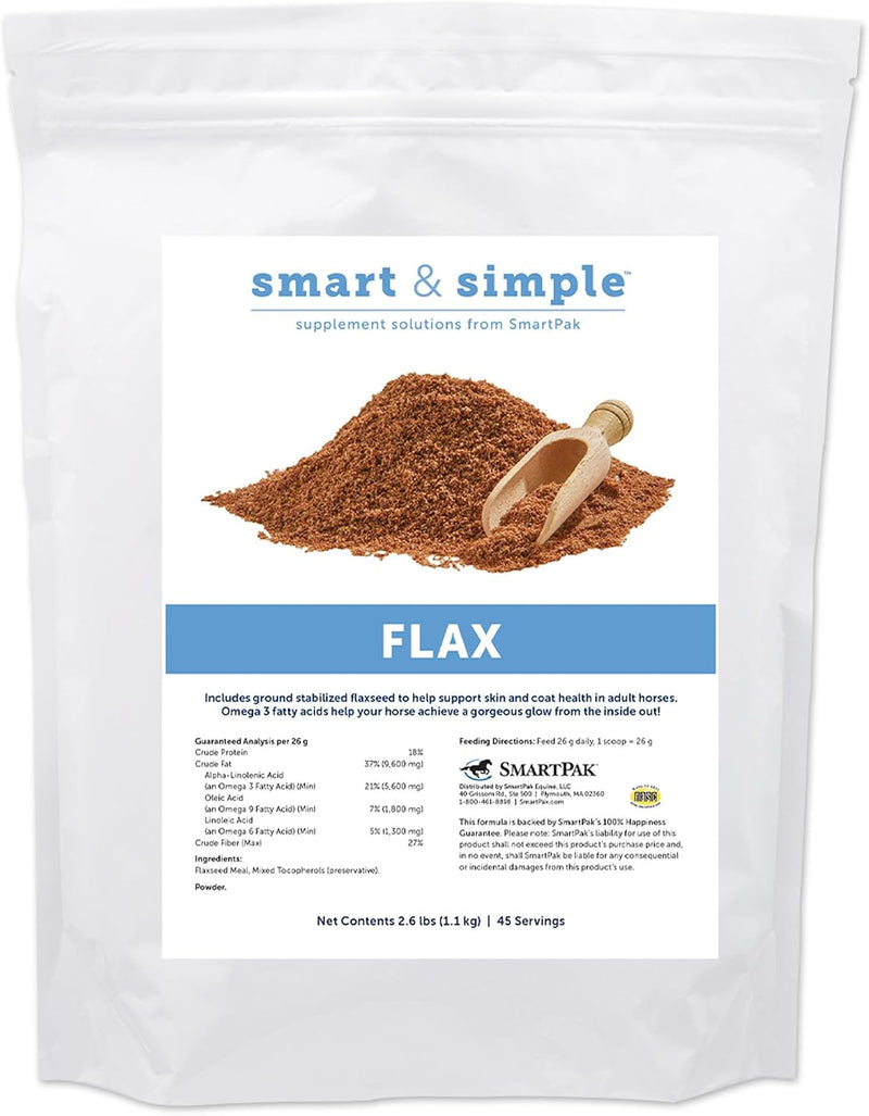 SmartEquine Smart & Simple Flax, 2.6 lb, 45 Servings