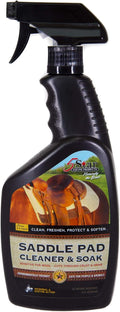 5 Star Equine Horse Saddle Pad Cleaner & Soak - Works on Horse Blankets, Wool and as a Leather Cleaner - Cleans, Freshen