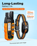 Bousnic Dog Shock Collar - 3300Ft Dog Training Collar with Remote for 5-120lbs Small Medium Large Dogs Rechargeable Wate