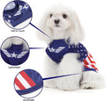 American Flag Inspired Dog Vest: Perfect Dog Shirt, Ideal Tank Top for Everyday Wear, Independence Day Celebrations Quality Materials for a Cute and Stylish Look Blue USA M