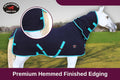 Challenger Horse Sheet Polar Fleece Cooler Exercise Blanket Wicks Moisture 4384