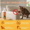 Pjordo Citrus Scent Cat Deterrent Spray, Stop Cat Chewing & Scratching, 4oz