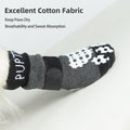 PUPTECK Anti-Slip Dog Socks with Double Sides Grips for Small Medium Large Dogs Hardwood Floors Prevents Licking, Dog Sh