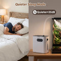 LANUEVA 6.5L Heated Reptile Humidifier with Warm & Cool Mist, Low Noise