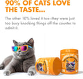 Hairball Treatment for Cats Natural Remedy with Apple Pomace, Psyllium Husk Omega 3 6 Fatty Acids Zinc Biotin Cat Supple