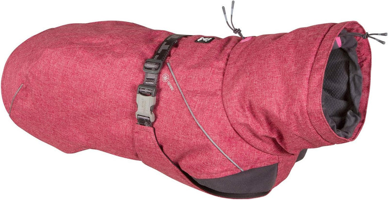 Hurtta Expedition Parka, Winter Dog Coat, Beetroot, 10 in