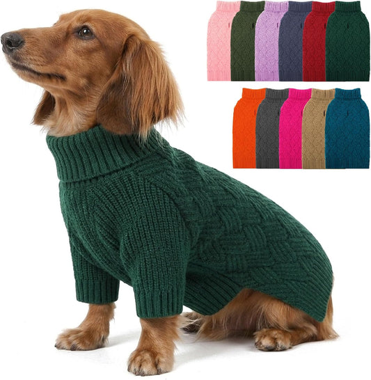 XS Dog Sweater, Small Dog Sweater Knitwear for Winter
