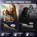 Smart Dog Bark Collar with Advanced Bark Detection, 4 Adjustable Training Modes, Beep, Vibration, Rechargeable Barking C