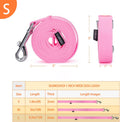 Strong Durable Nylon Dog Training Leash, 1 Inch Wide Traction Rope, 6 ft Long, for Small and Medium Dog