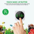 PAIZOO Aquarium Thermometer, LED Digital Fish Tank Thermometer, White
