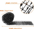 13Ft x 12 Inch Scat Mat for Cats, Cat Scat Mat with Spikes, Anti-Cats Deterrent Mat, Pet Repellent Mat, Cat Digging Stopper Prickle Strip for Indoor Outdoor Sofa Furniture with Garden Staples