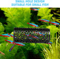 Abizoo Betta Fish Toys - Betta Tunnel Black, Small Hole Hollow Cave, Safer for Small Fish & Shrimp, Aquarium Decor & Hid