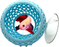 CTWPets Betta Bulb Hide, Betta Bed & Aquarium Cave, Cotton Candy Blue