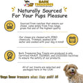 Bark Treasures Cow Ears Dog Treats - Premium Thick Cow Ears, Safe Rawhide Alternative - 12 Pcs/Pack