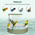 Parrot Bathtub Bird Automatic Bath Shower,Large Bird Shower Fountain Indoor Bathtub with Running Water, Contains USB and
