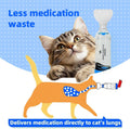 Neobay Cat Inhaler Spacer with Unique Panic Soother & Sensitive Breath Indicator – Designed for Cats with Asthma & Respiratory Issues, Includes 2 Cat Inhaler Masks Blue 2 Packs