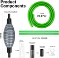 UPETTOOLS Aquarium Gravel Cleaner, 3-in-1 Tank Vacuum Siphon Water Changer