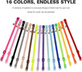 16 PCS Breakaway Cat Collars,Kitten Collar with Bell Cat Collars for Boy Girl Cats Breakaway Collar for Cats 6-9 Inch