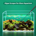 Vimvins Algae Scraper for Glass Aquarium,Aquarium Razor Scraper with 10 Replaceable Blades,Aquarium Cleaning Tools.