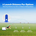 MEKAPLE Automatic Dog Ball Launcher, Upgraded Interactive Dogs Balls Thrower for Small Dogs, Distance Adjustable Mental 