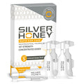 Absorbine Silver Honey Rapid Ear Care Vet Strength Concentrated Doses, 5 Ear Drops for 10 Days on 1 Ear for Dogs & Cats, Medical Grade Manuka Honey & MicroSilver BG